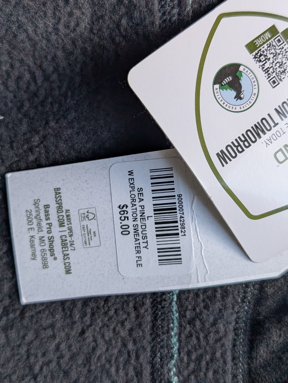 NWT Ascend Teal Jacket with Aqua Chest Pocket & Trim - Picture 4 of 4